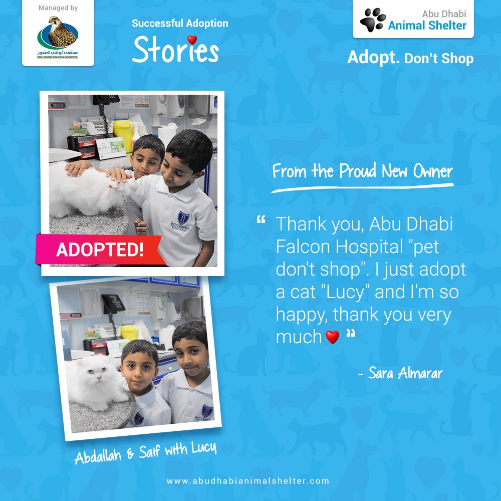 قصص سعيدة لتبني الحيوانات الأليفة لدينا