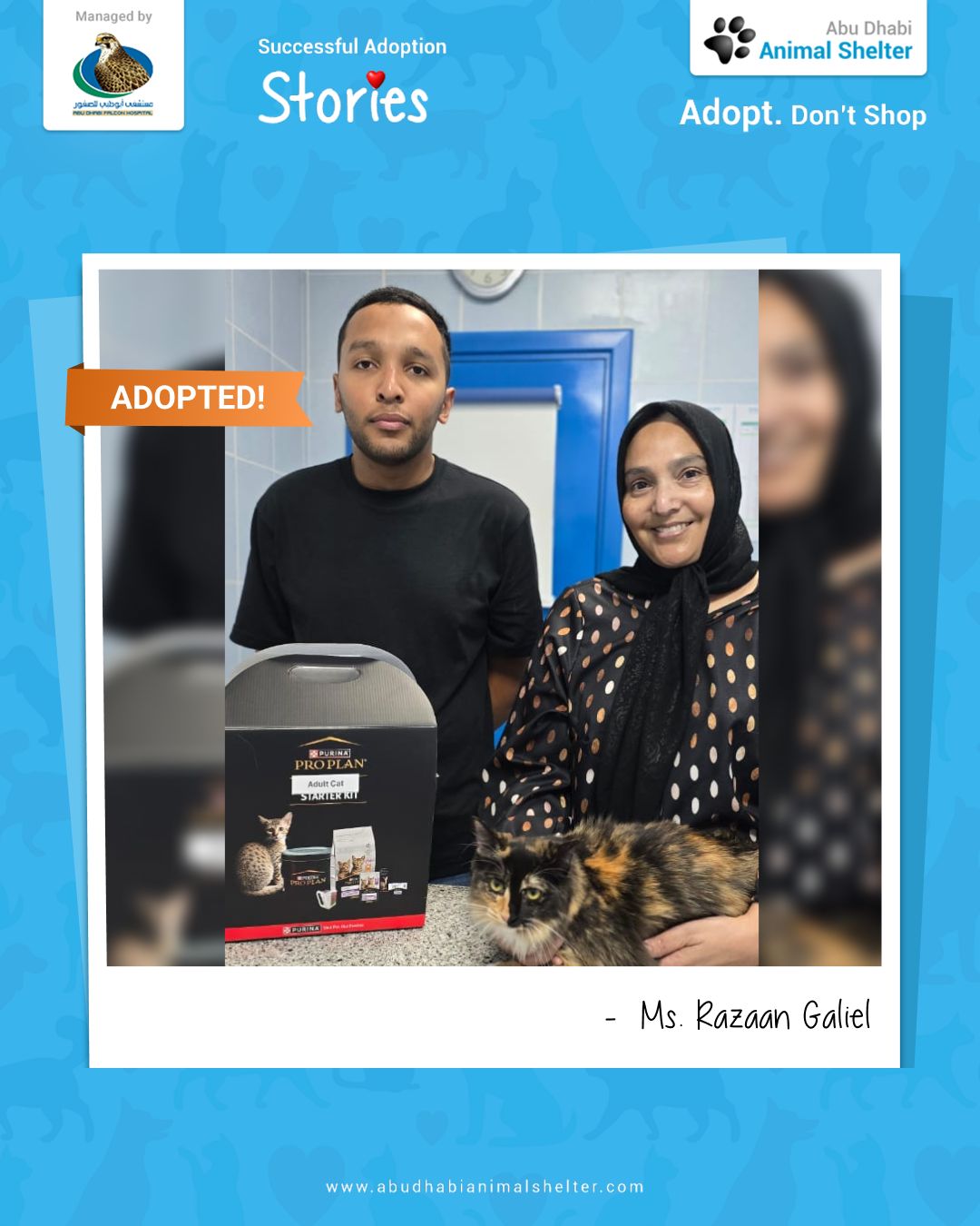 قصص سعيدة لتبني الحيوانات الأليفة لدينا