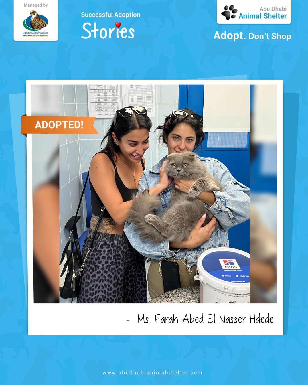 قصص سعيدة لتبني الحيوانات الأليفة لدينا