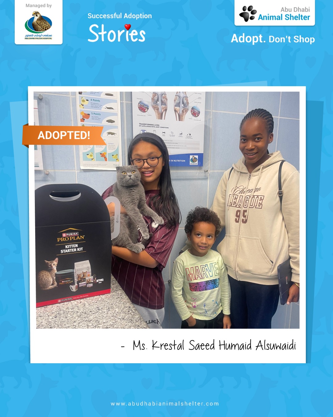 قصص سعيدة لتبني الحيوانات الأليفة لدينا