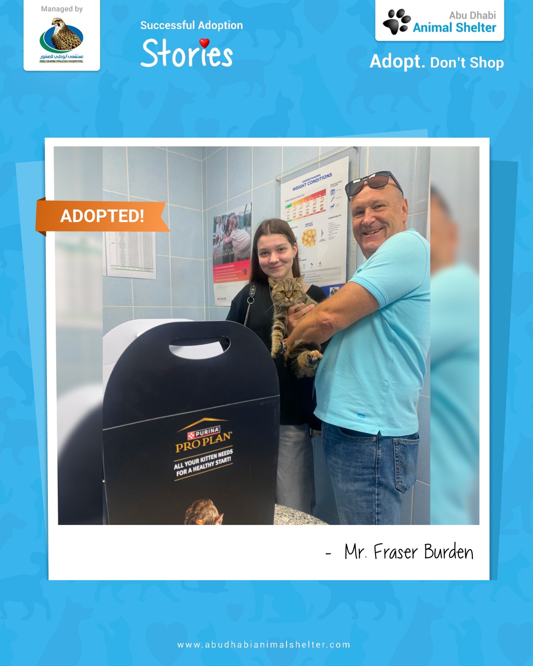 قصص سعيدة لتبني الحيوانات الأليفة لدينا